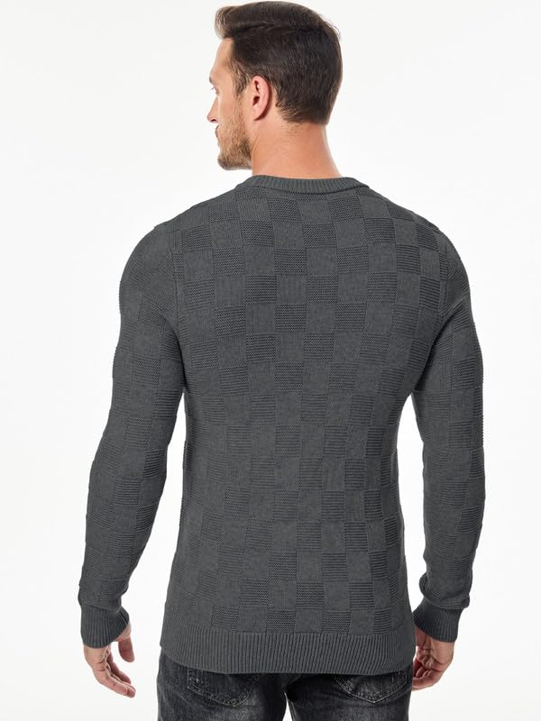 Dokotoo Men Mens Sweater Crewneck