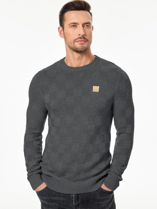 Dokotoo Men Mens Sweater Crewneck