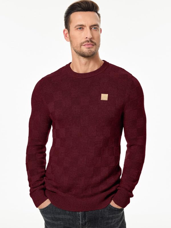 Dokotoo Men Mens Sweater Crewneck