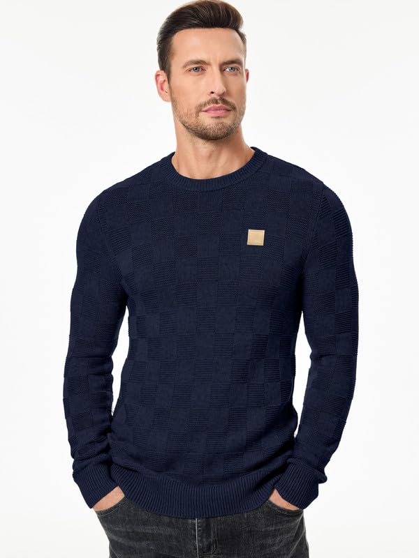 Dokotoo Men Mens Sweater Crewneck