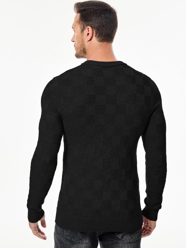 Dokotoo Men Mens Sweater Crewneck