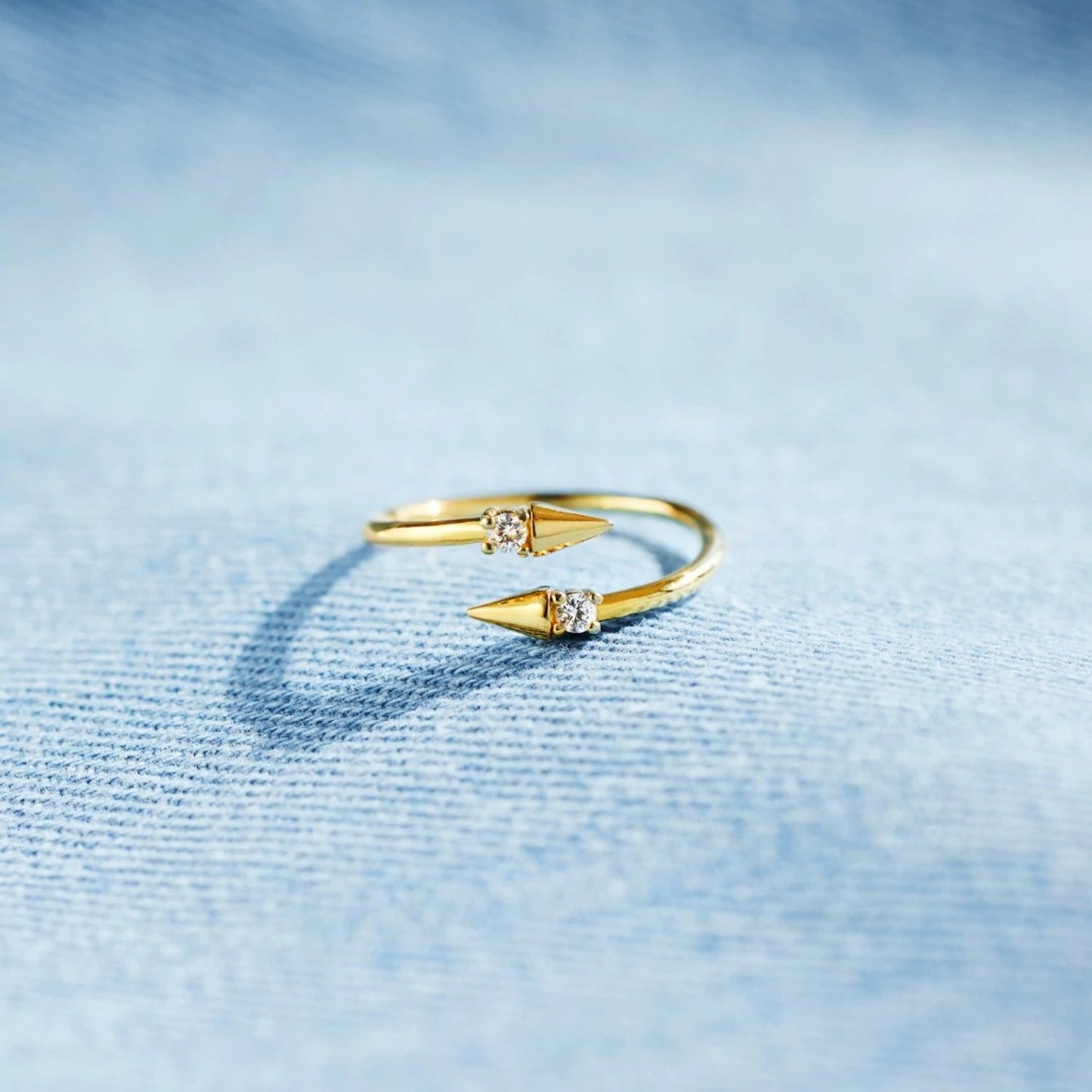 925 Sterling Silver Inlaid Zircon