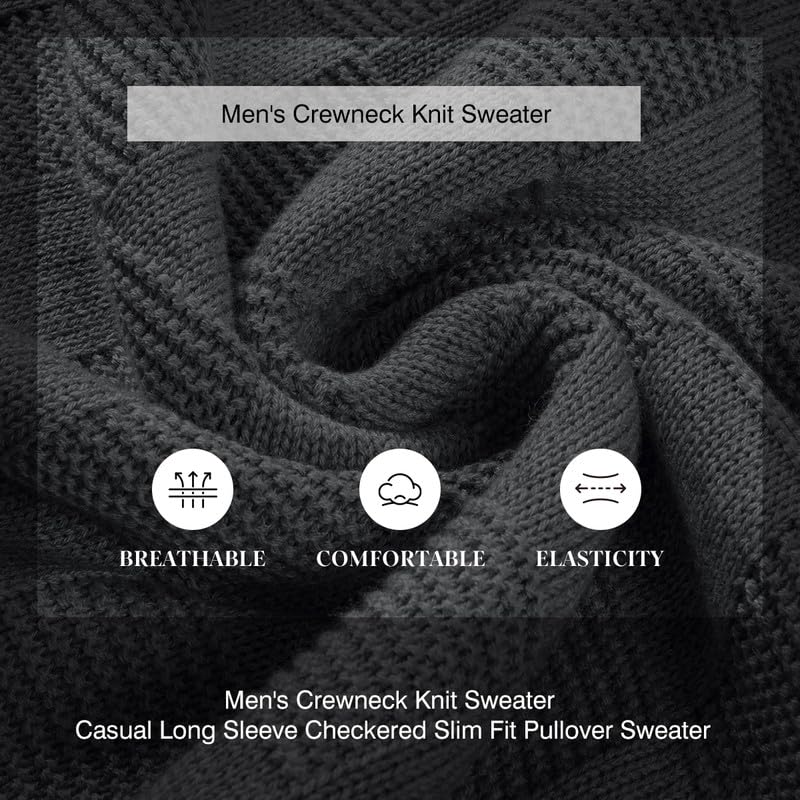 Dokotoo Men Mens Sweater Crewneck