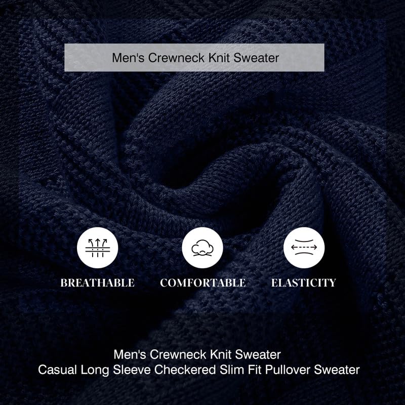 Dokotoo Men Mens Sweater Crewneck