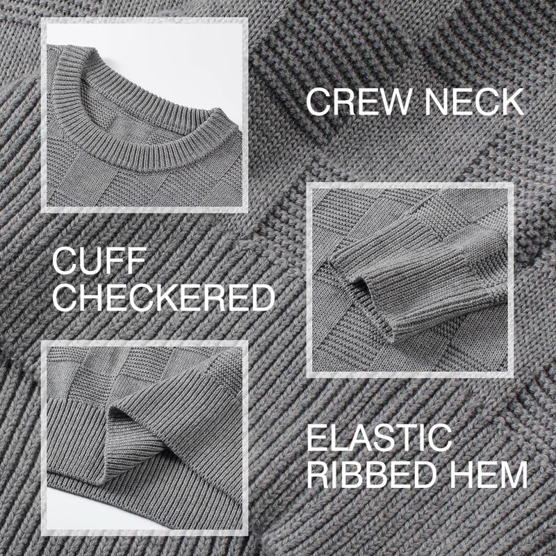 Dokotoo Men Mens Sweater Crewneck