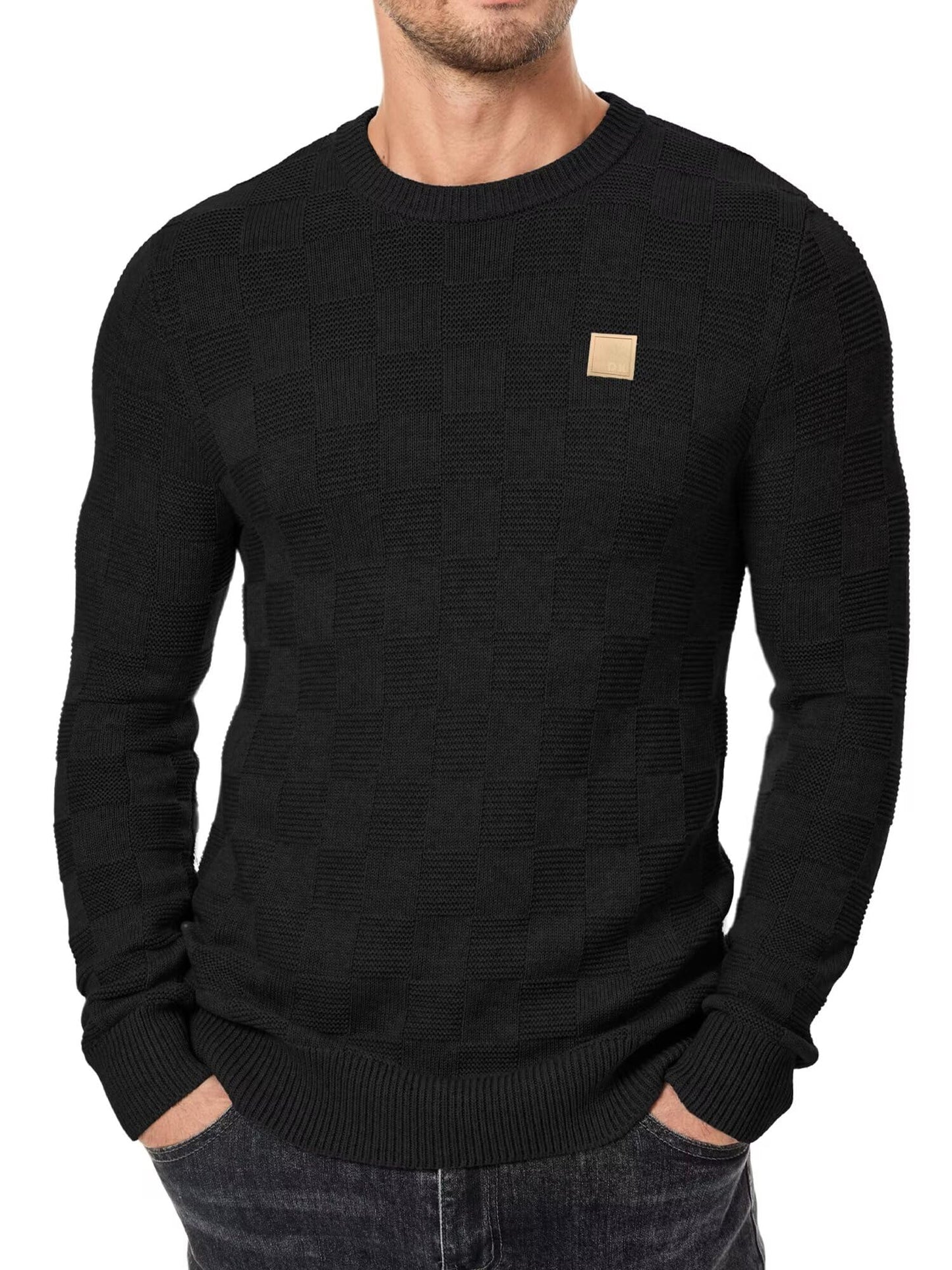 Dokotoo Men Mens Sweater Crewneck