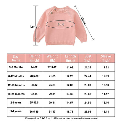 pureborn Baby Boys Girls Pullover Sweater 