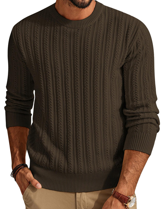 PJ PAUL JONES Mens Crew Neck Sweater